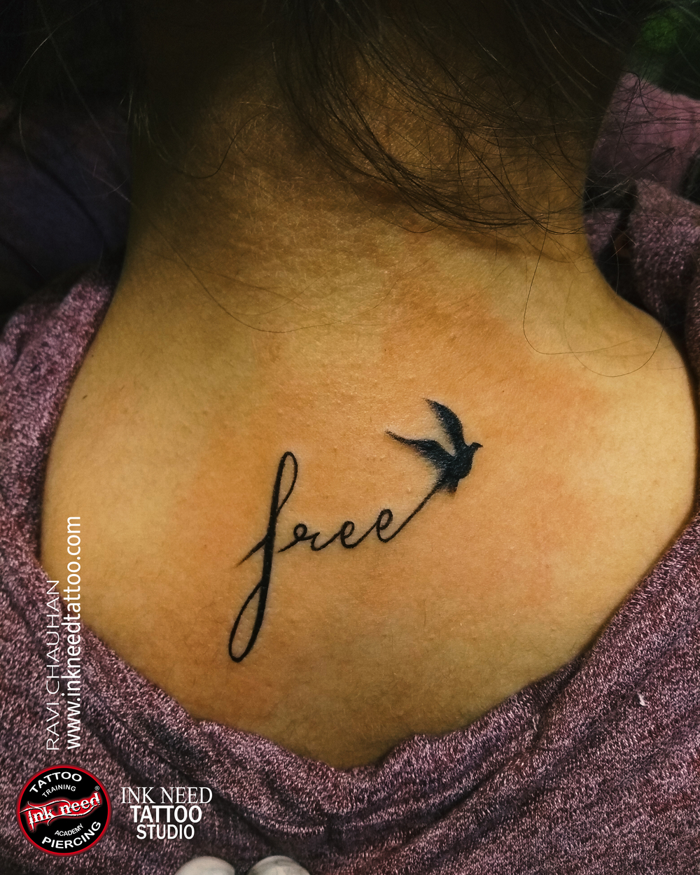 Discover 73+ free bird tattoo on neck
