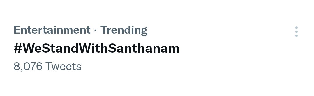 PmkKarthick2's tweet photo. We Support SANTA 😂🔥

#WeStandWithSanthanam https://t.co/QpK08e9Its