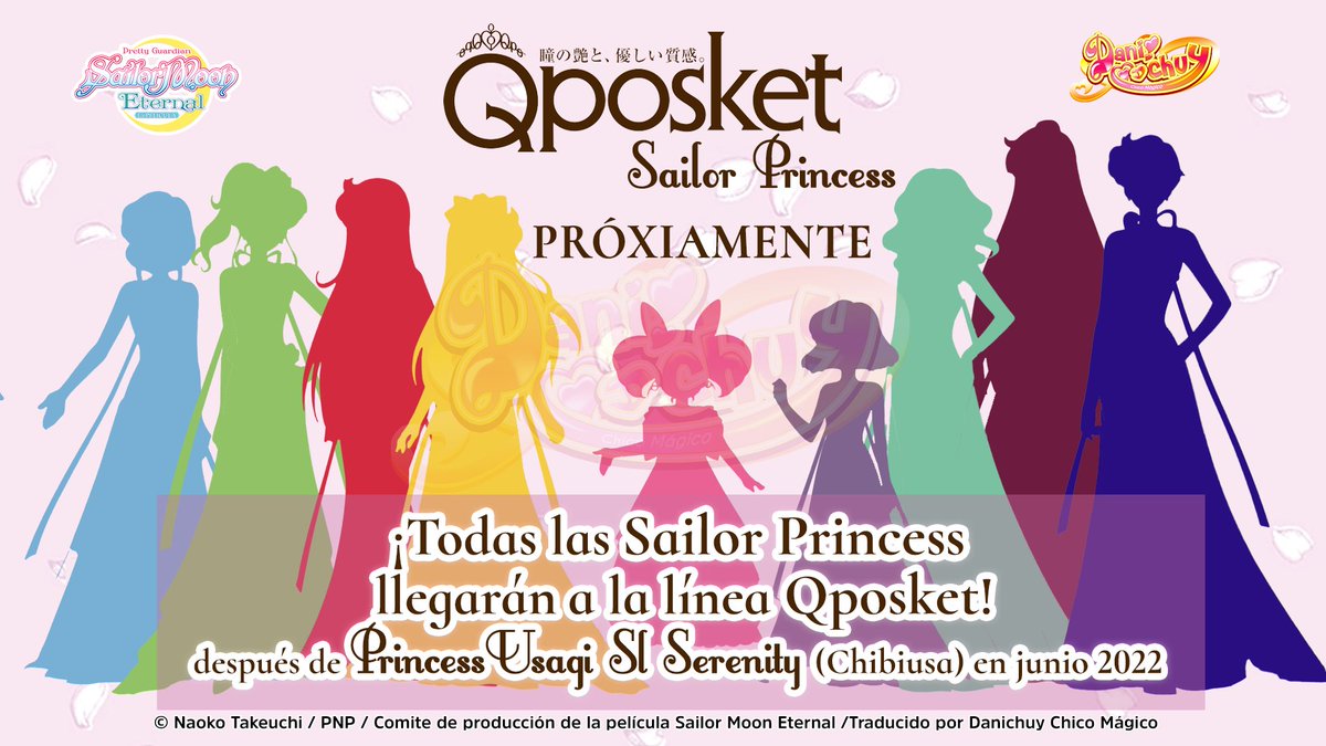Danichuy's tweet photo. 🔥👑CONFIRMADA nueva línea de Q-posket con el tema de Princesas.
#SailorMoon #SailorPrincess https://t.co/s9Q1TmCopL