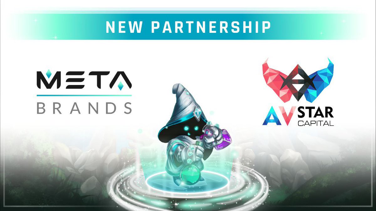 AvStarCapital's tweet photo. ANNOUNCEMENT: 
@AvStarCapital x @MetaBrandsio 

🤝 We are so excited to announce that @Metabrandsio will be partner with @AVStarCapital💥

Metabrands - the new Gateway to the #Metaverse allows exposure to the top-performing 
NFTs, play-to-earn models, and player-owned economies. https://t.co/jkWumrI5gQ
