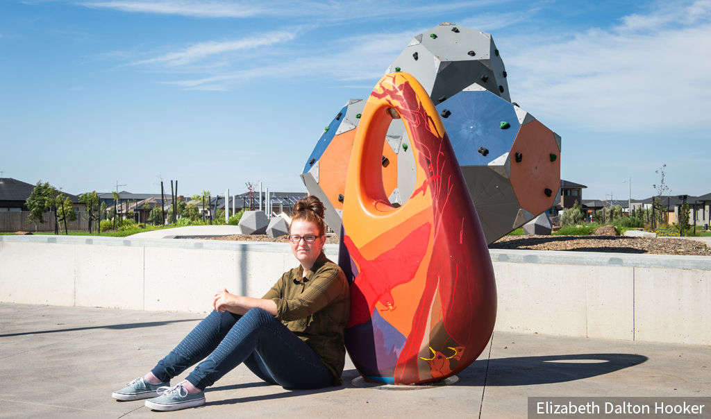 WondermentWalk's tweet photo. O Initiative fountains in the Newgate estate, Tarneit. Commissioned by @centralequity in collaboration with 
@o_initiative @WondermentWalk @WyndhamCouncil and @HaymesPaint. Artists include DMR, Elizabeth Dalton Hooker and Jessica Jane. https://t.co/Ya0wjgI2he