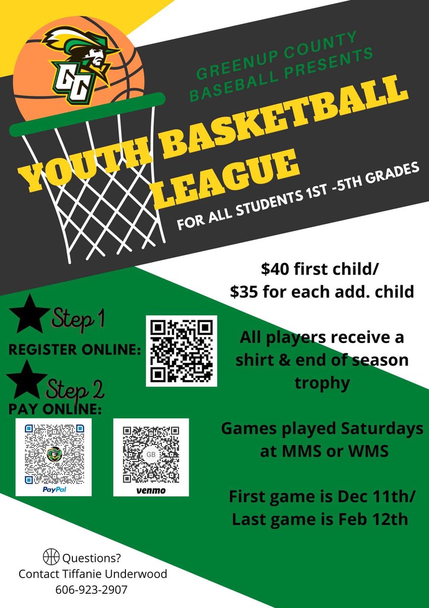 Moving on into those round ball sports!
Multi-sport athletes are the future of Greenup County athletics.