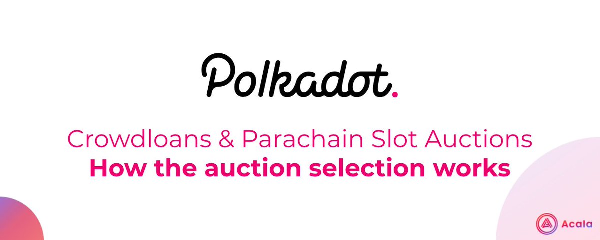 danreecer_'s tweet photo. In the first @Polkadot parachain auction, two fantastic teams in @AcalaNetwork and @MoonbeamNetwork have over $2.5B total $DOT contributed to their crowdloans.

All five of the first auction winners launch on Dec 17, but wondering how auction 1 is decided? Here's a quick rundown: https://t.co/W8QC7Kfpr6