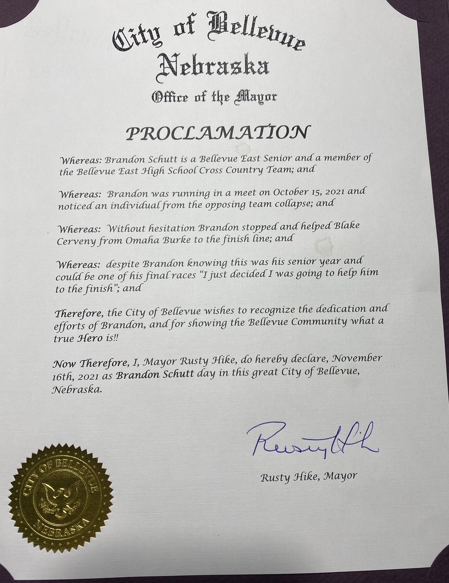 BrandonSchutt3's tweet photo. “BRANDON SCHUTT DAY” NOV. 16TH https://t.co/IuCCPtsOCT
