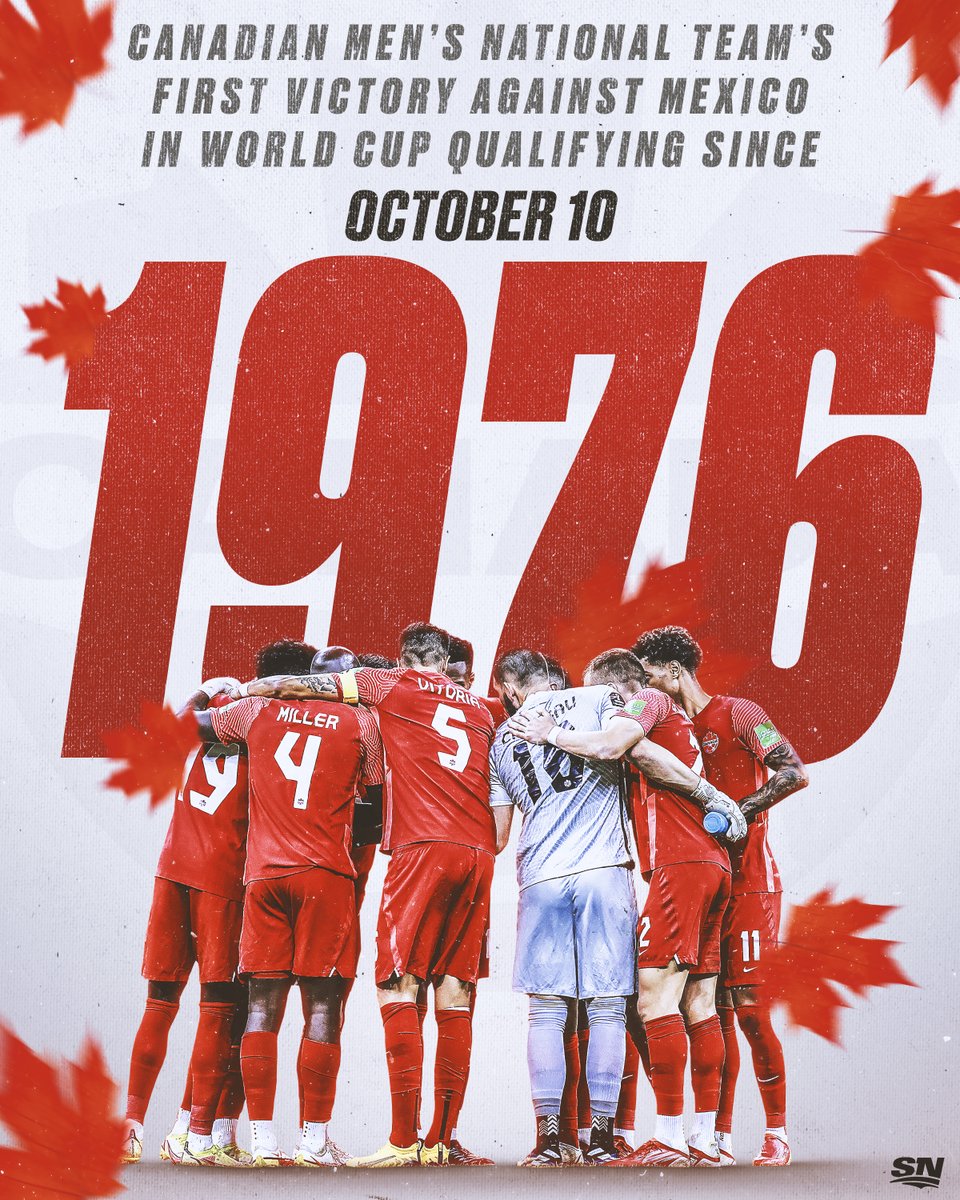 Sportsnet's tweet photo. One for the the books! 🙌

#CANMNT https://t.co/9VZ2rtBOYt