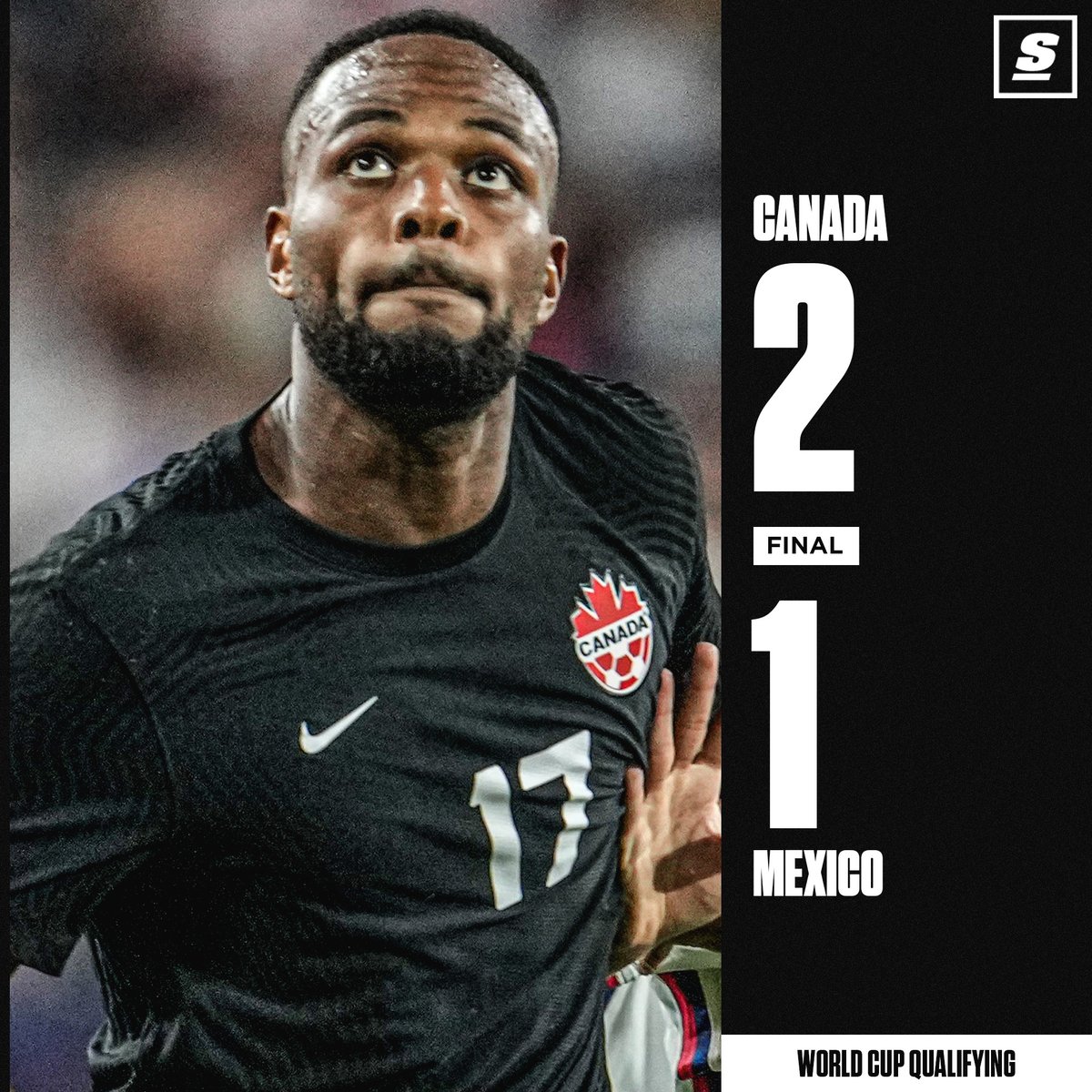 theScore's tweet photo. TOP OF THE TABLE. CANADA WINS!🍁 https://t.co/NGtLD6Aou7