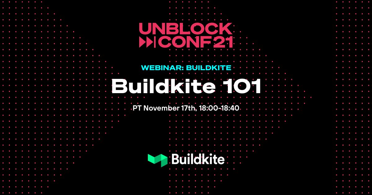 Unblock - A CI/CD conference by Buildkite tweet media