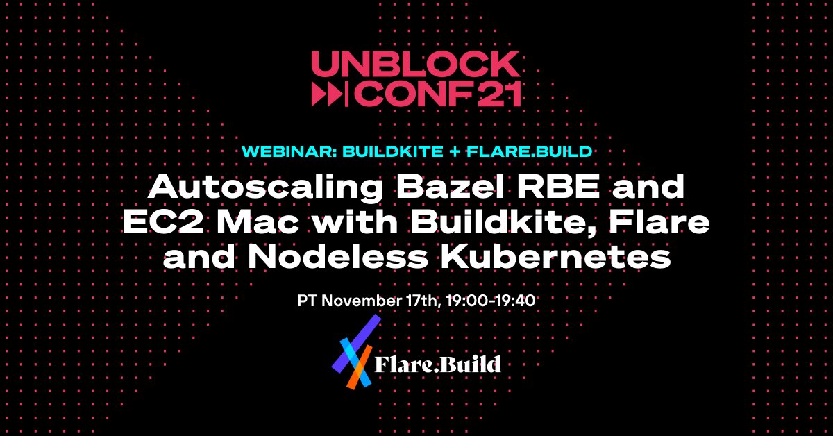 Unblock - A CI/CD conference by Buildkite tweet media