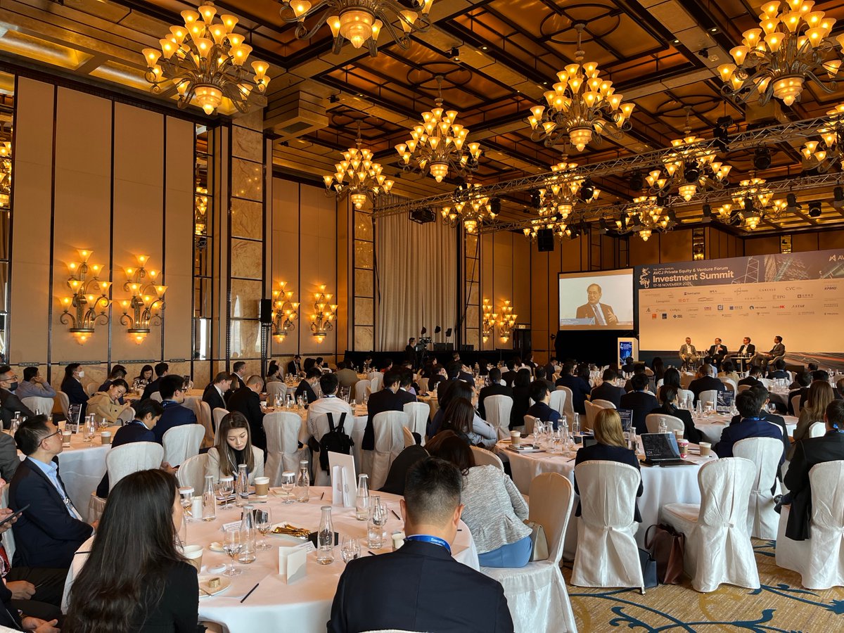 AVCJ's tweet photo. Thought-provoking Asia #buyouts panel at the AVCJ Forum today. Our stellar panelists shared their insights on a range of topics including the types of #deals that will define the market in the next two years and how Asia differs from global markets in terms of #investment styles. https://t.co/KUXnwZOLZV