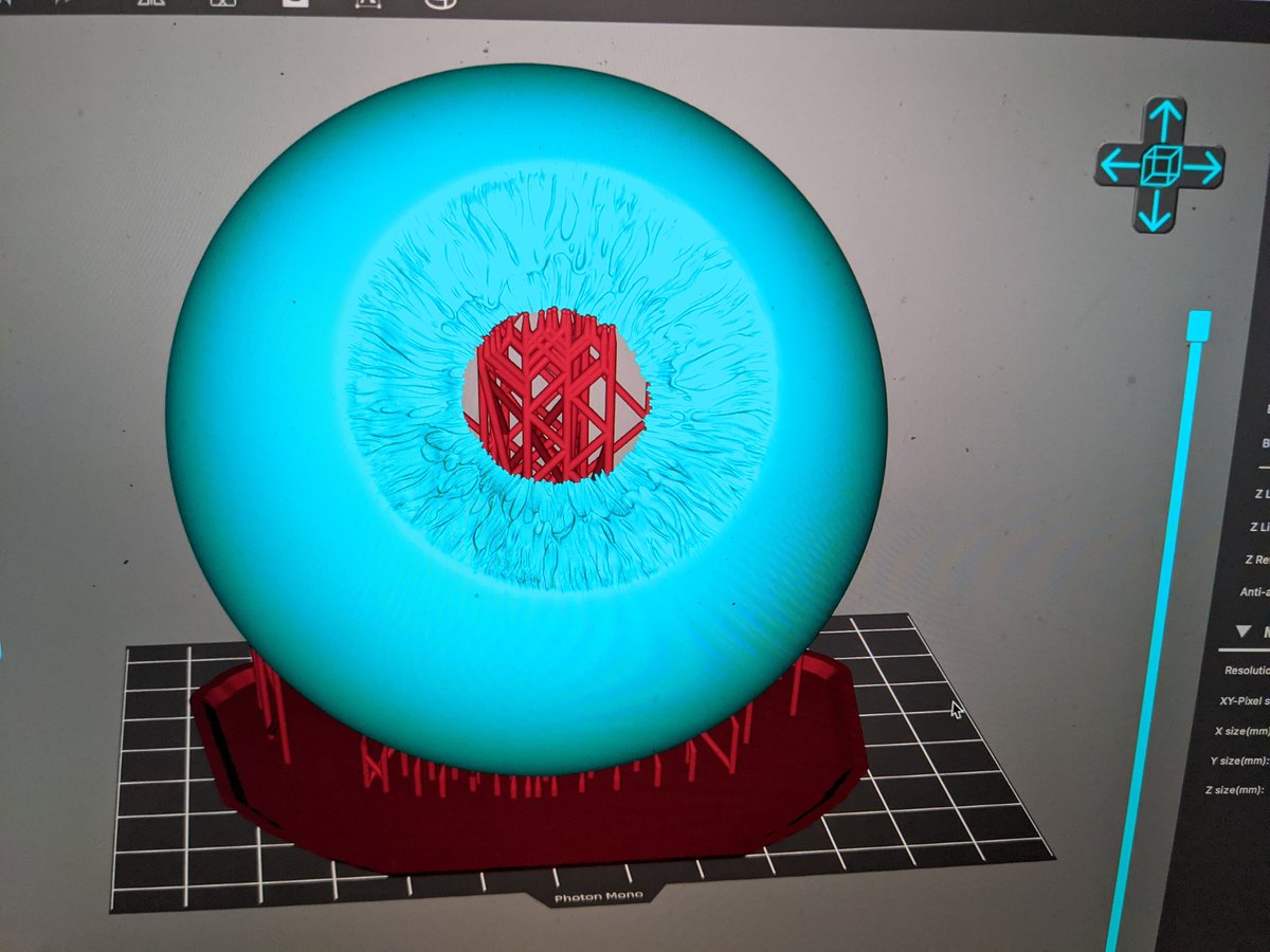 MantaCreations's tweet photo. Massive oversized eye trial for one of the life-size busts... This guy's got some big ol eyes. Nothing can get past him can it? Can you guess who it is for? https://t.co/AON2NHoQmY