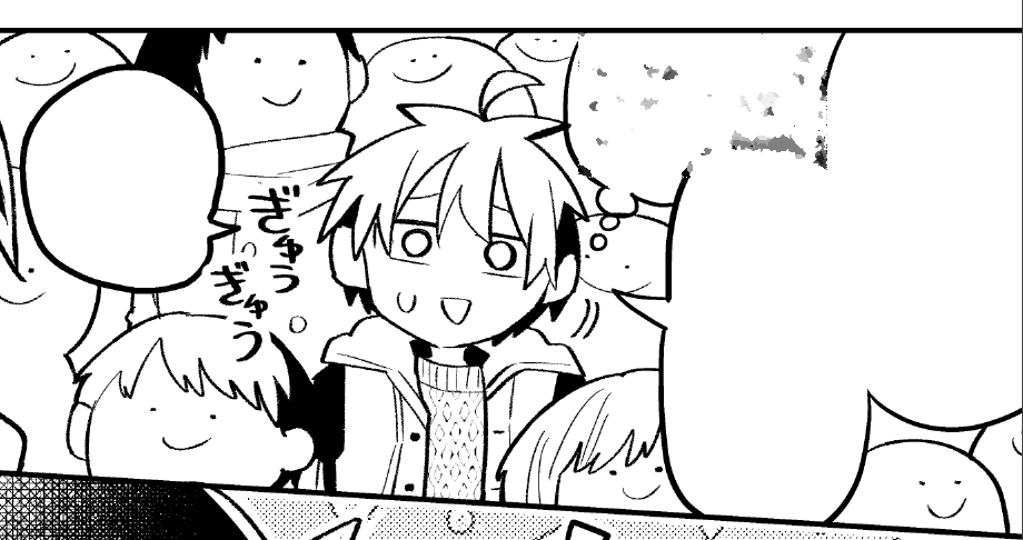 モブの顔が雑すぎる 