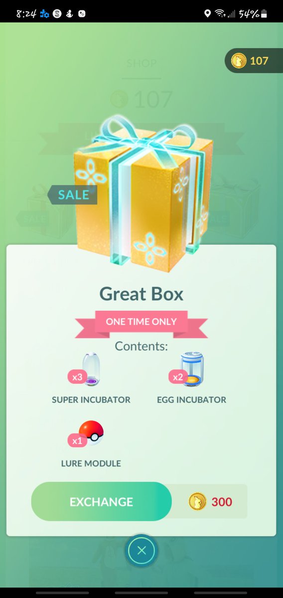 Munkiy's tweet photo. @PokemonGoApp @NianticLabs That's a nice Lure Module in that there Great Box. #PoGO #PokemonGO https://t.co/nivD9WI5Y8