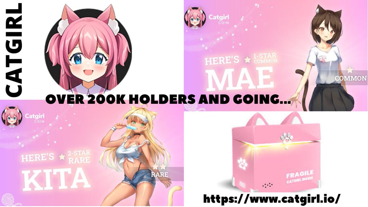 AlvinSilva2000's tweet photo. Catgirl is on FIRE! Come join the Catgirl Army to the moon and beyond.. Buy now or cry later.. Don't make me tell you "I Told You So!"@catgirlcoin @AlvinSilva2000 @CasAraneta @ersklusive @catgirl https://t.co/59Ke2CylJr