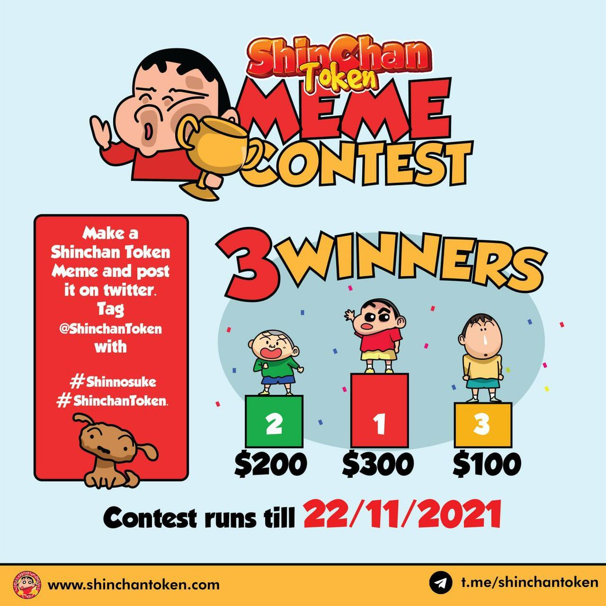 ShinChan Token - $Shinnosuke - ShinoRevenge tweet media