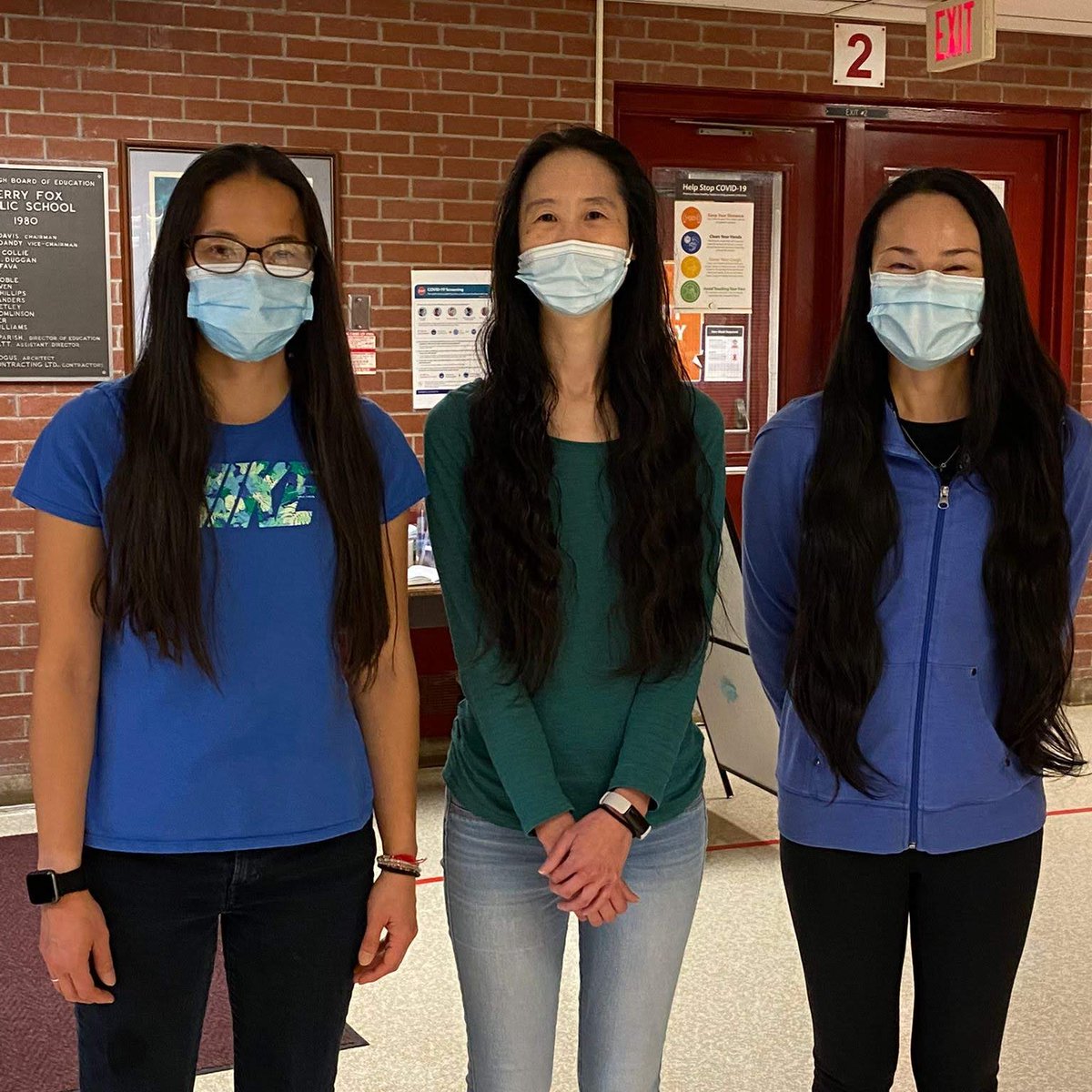 TerryFoxPS1's tweet photo. Since 2009, the Terry Fox community has donated hair and money to different organizations to help those in need.  We had to pause due to Covid but.....on Nov 19th, Hair Donation is BACK!
#hairdonation #wigsforkids #TerryFoxPSTDSB https://t.co/olPhqK7KyH