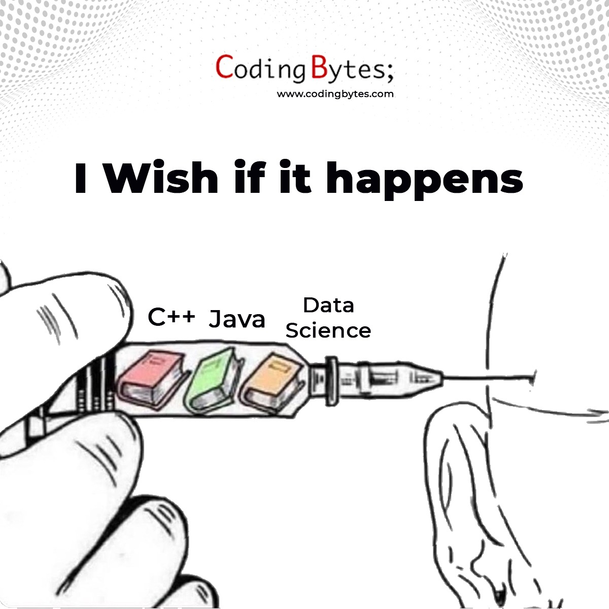 coding_bytes's tweet photo. I wish if it happens 😜

#coding #programming #programmer #python #developer #javascript #code #coder #computerscience #html #technology #java #codinglife #webdeveloper #webdevelopment #tech #css #software #softwaredeveloper https://t.co/grsEDBCFfl