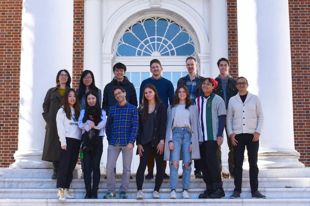 chazfirestone's tweet photo. The lab, ca. Fall 2021! Grateful to work with this group here @JohnsHopkins. https://t.co/jGAqJRTL0c