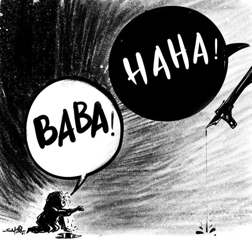 AbubakrSabbaq's tweet photo. How they can laugh while taking life of a father in front of his daughter!!! #KashmirBleeds #KashmiriLivesMatter https://t.co/6UuwPOj0NA