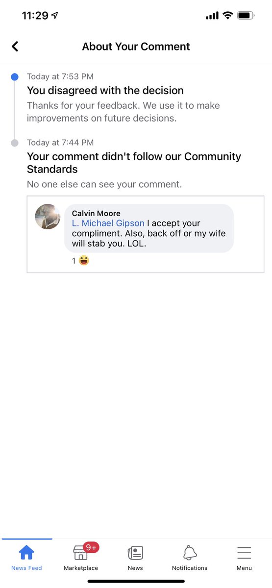 mooreofthecity's tweet photo. Got restricted by the motherfuckers at #Facebook because their algorithm is too stupid to understand humor. If you’re worried about the machines taking over, you’ve got nothing to worry about. https://t.co/0mf0JkTA7d