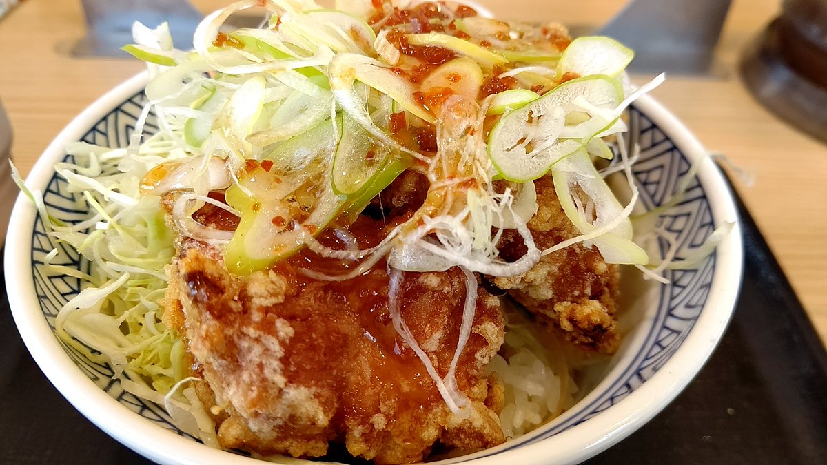 ユーリンチー唐揚げどん 