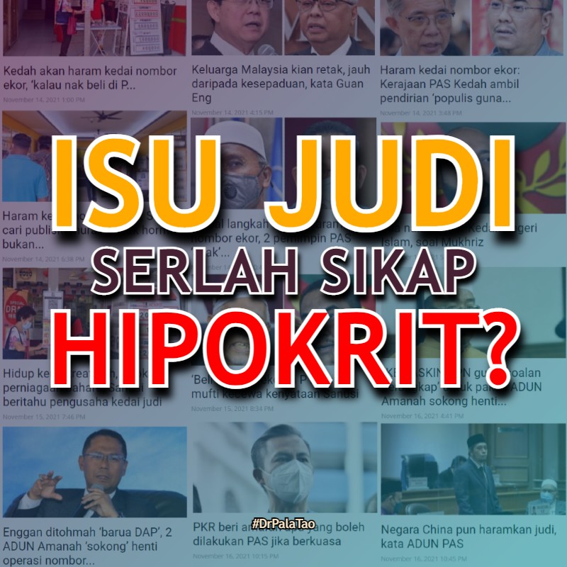 DrPalatao's tweet photo. ISU JUDI SERLAH SIKAP HIPOKRIT?
Di sebalik isu ini anda boleh lihat sikap FMT dan DAP. Hai, rakan sekomplot ke? 
https://t.co/8y0S89lL7U https://t.co/uB88nDuVTe