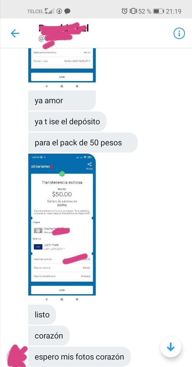 LucyHotmx's tweet photo. Otro hermoso cliente❤️
Gracias 😘
#referencia #ventadepack #ventadezings #hot https://t.co/MMOmgVkTz3