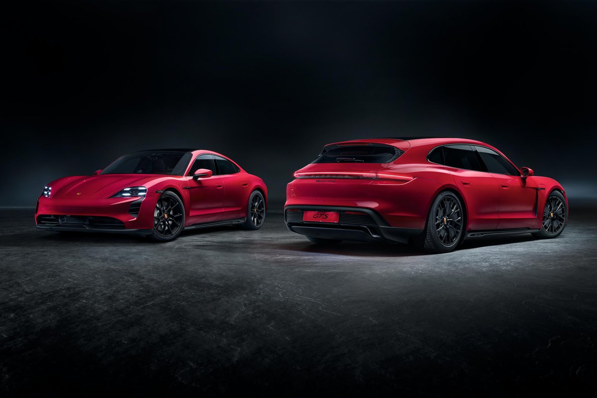 CNETCars's tweet photo. 2022 @Porsche Taycan GTS unveiled in sedan and new Sport Turismo wagon guises with 590 horsepower and sporty accoutrements https://t.co/wN2YyqAx1r https://t.co/yHSRmGVoiF