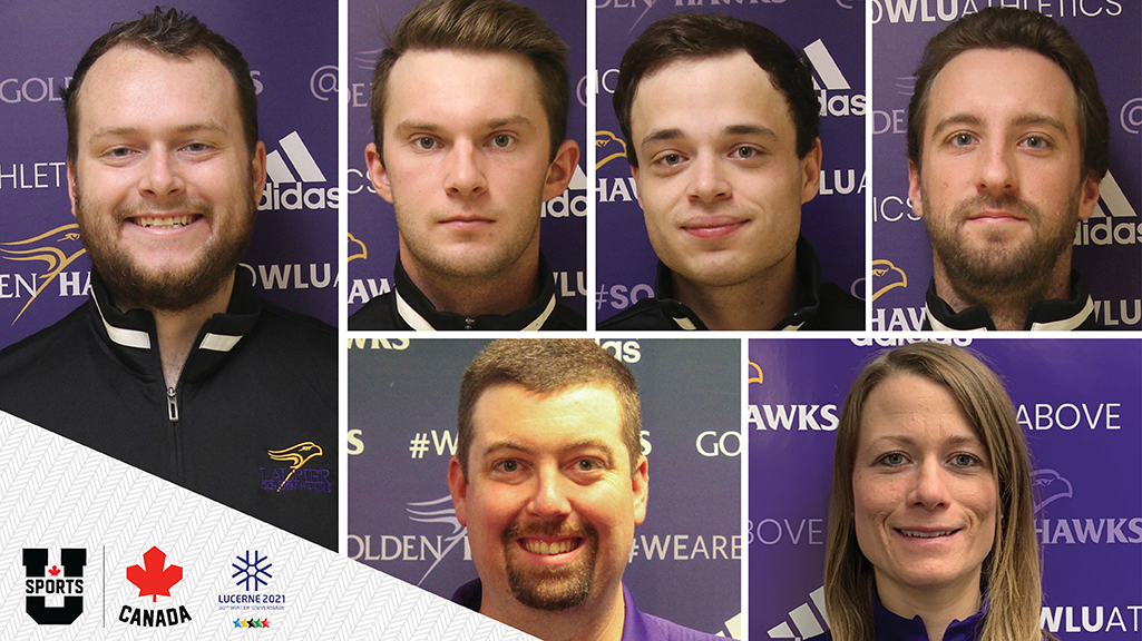 WLUAthletics's tweet photo. Six Golden Hawks are set to represent Canada (@USPORTSIntl) at the 30th edition of the Winter Universiade in Lucerne, Switzerland next month! 🇨🇦

📰 https://t.co/T2O55UeDzg

#Lucerne2021 #Laurier https://t.co/1e21AmFbw5