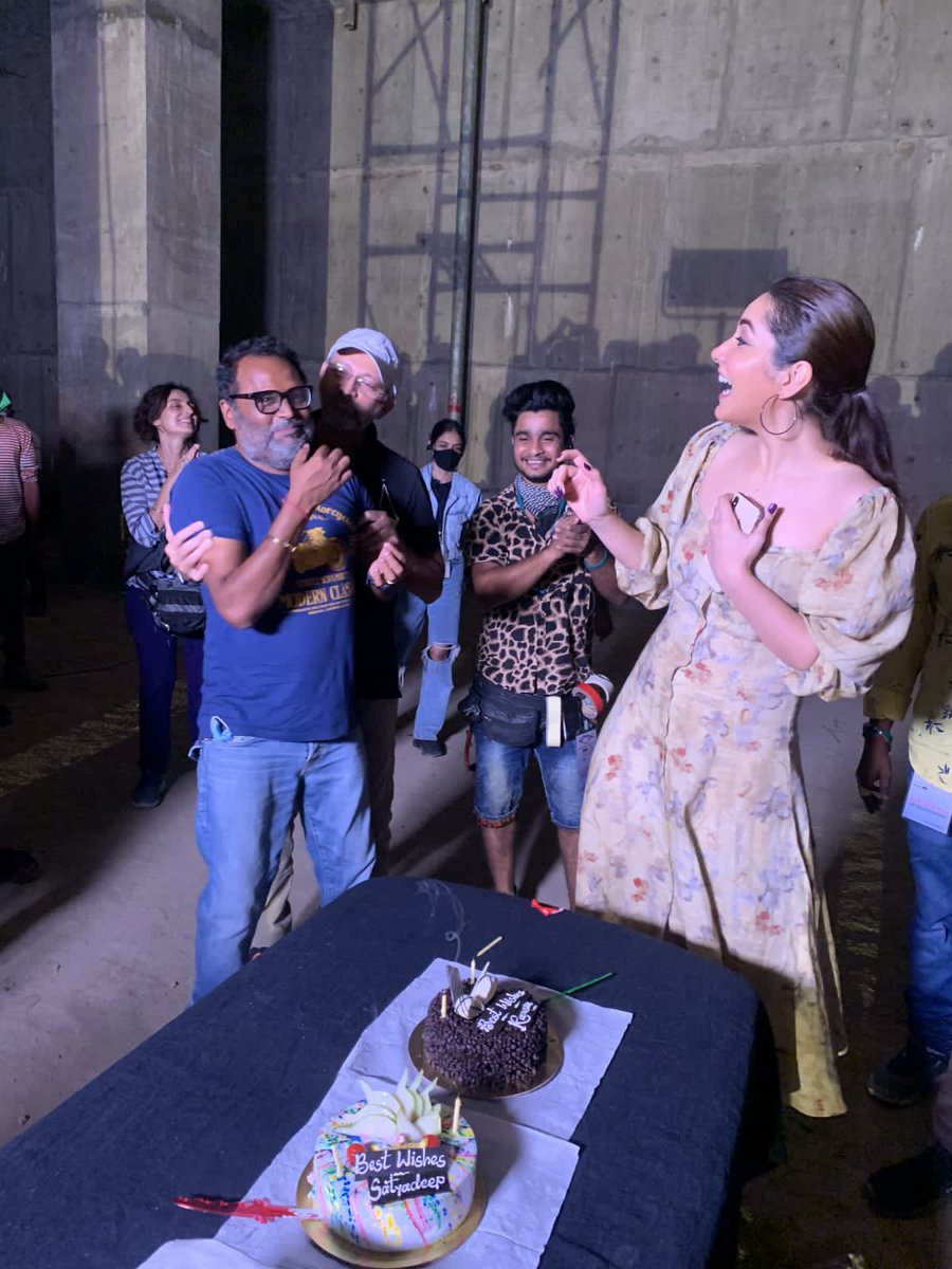 Here's our very own gorgeous <a href="/RaashiiKhanna/">.</a> celebrating the wrap-up of her portion of Rudra - The Edge Of Darkness 

<a href="/treeshulmedia/">Tree-Shul Media Solutions</a> <a href="/MandviSharma/">Mandvi Gayatri Sharma</a> 

 #RaashiiKhanna #WrapForRaashii #RudraTheEdgeOfDarkness #downtownmirrormagazine #downtownmirror #downtownmirrorme #brandcorpsmedia