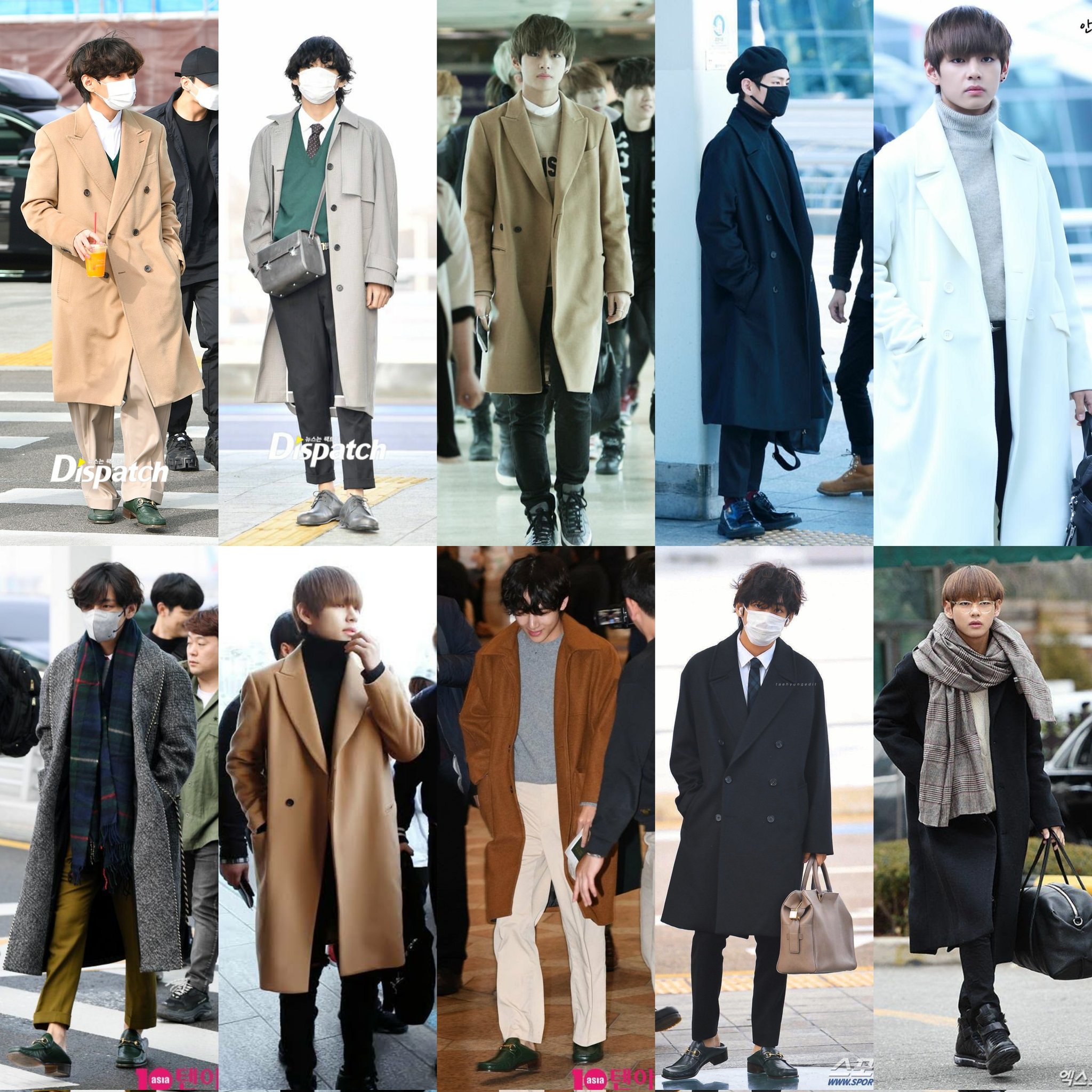 Bts top trench coat