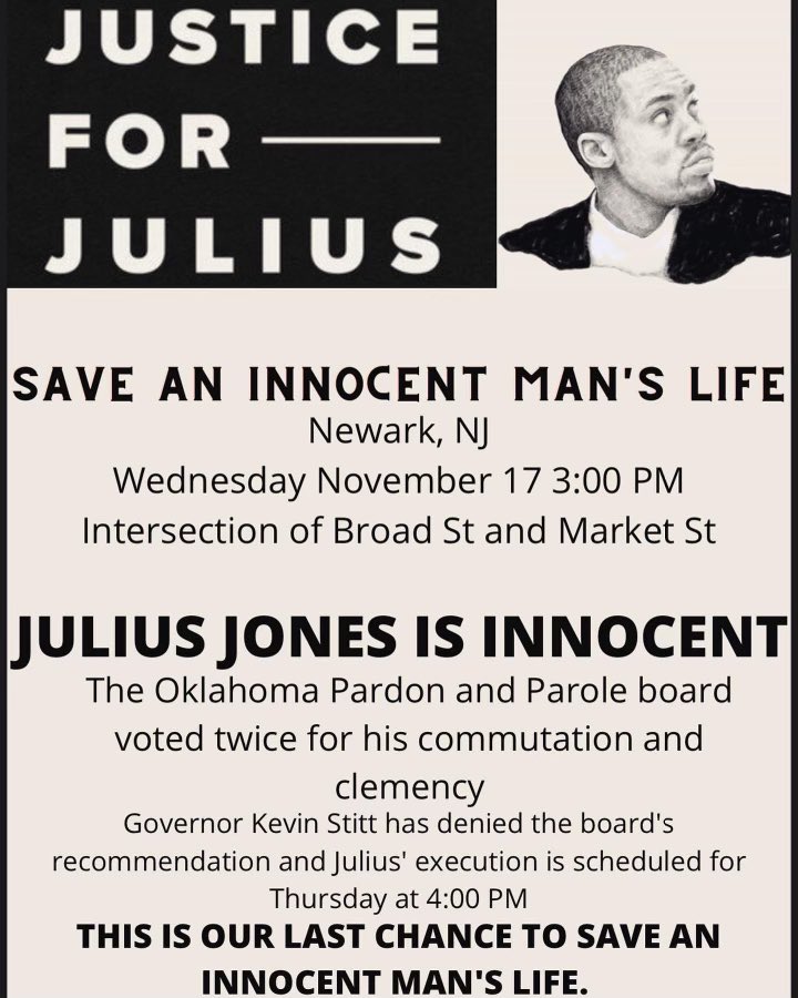 LA - NYC - DC - NEWARK - MINNEAPOLIS SHOW UP FOR JULIUS! Find info for each city by swiping through. THIS IS YOUR LAST CHANCE! #justiceforjulius #freejuliusjones