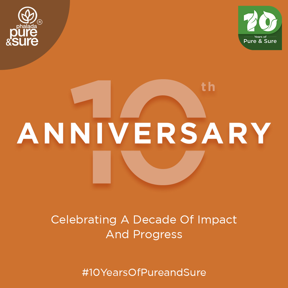 pureandsure's tweet photo. Today, we celebrate 10 years of Pure &amp; Sure. 10 years of Impact and Progress. 10 Years of keeping our planet, our farmers &amp; our consumers at the center of everything that we do! 
.
#10YearsOfPureandSure https://t.co/8toa9wbFCj