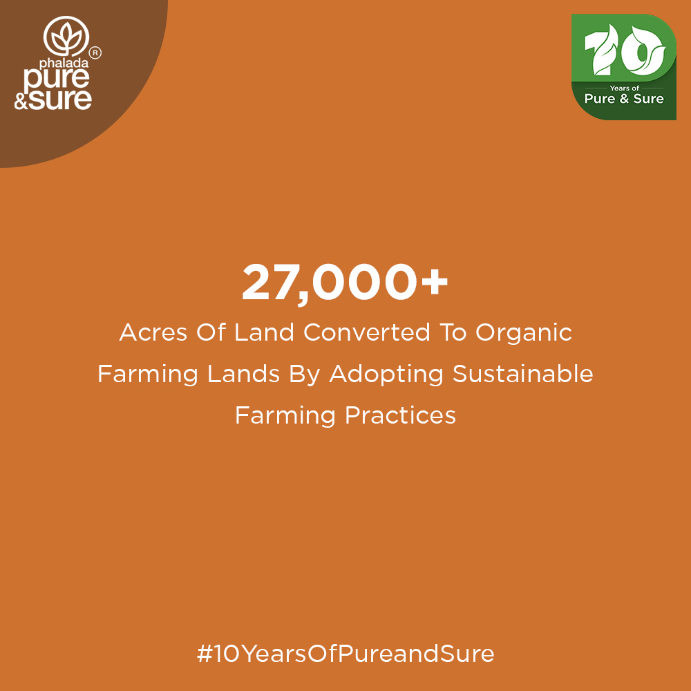 pureandsure's tweet photo. Today, we celebrate 10 years of Pure &amp; Sure. 10 years of Impact and Progress. 10 Years of keeping our planet, our farmers &amp; our consumers at the center of everything that we do! 
.
#10YearsOfPureandSure https://t.co/8toa9wbFCj