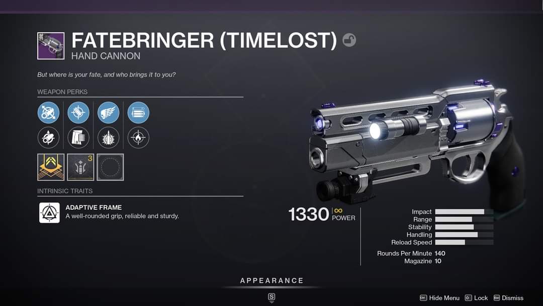 HeikalHQ's tweet photo. I believe this is a very god roll ✨🔥
#Destiny #Destiny2 #DestinyTheGame #Destiny2BeyondLight #Destiny2TheWitchQueen #BeyondLight #GoBeyondLight #TheWitchQueen #WitchQueen https://t.co/cn5Qf0SUDc