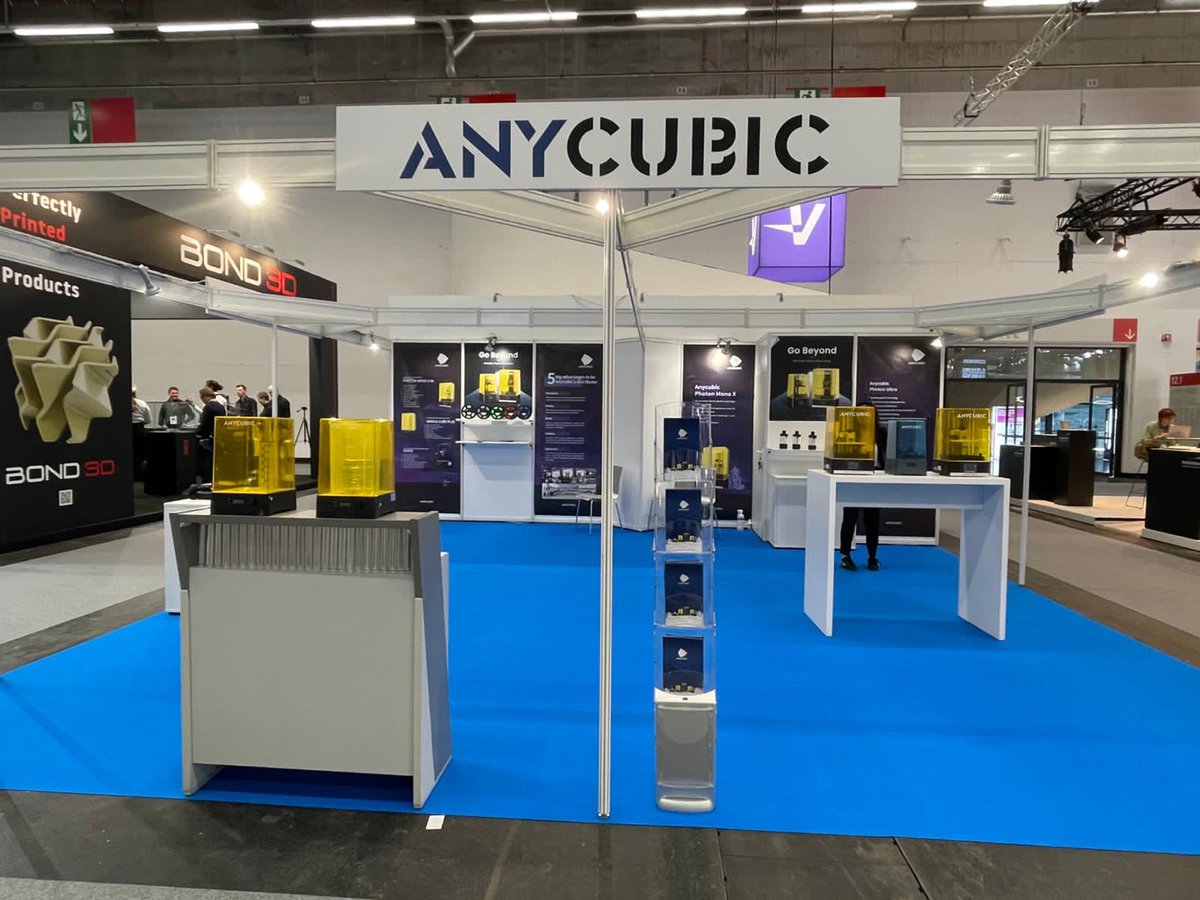 anycubic3dprint's tweet image. The moment has arrived, welcome to #formnext2021 Day 2! 
Stop by and visit Anycubic in Hall 12.1 at booth 121-F131. 📢
@Formnext 
Take the chance, and we are looking forward to seeing you over there: 60486 Frankfurt am Main, Germany👑🤩😉
#formnext #3dprinting #anycubic