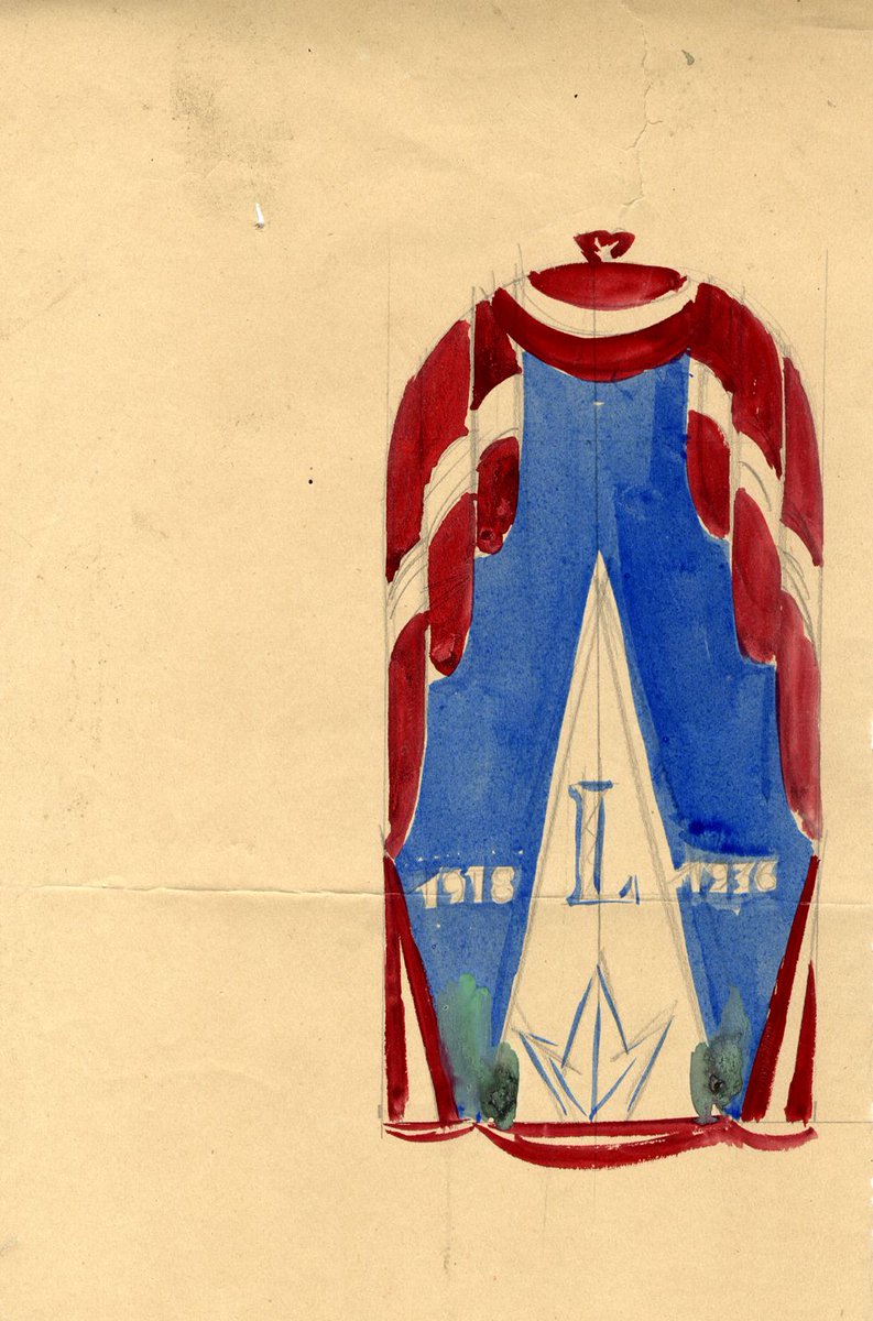 Jau laicīgi sveicam visus ar Latvijas 103. dzimšanas dienu!

18. novembrī būsim slēgti, bet 19. un 20. novembrī strādāsim kā ierasts 11-18 (apmeklējumam jāreģistrējas iepriekš pa telefonu 67288800 vai epastu sbm@lnmm.lv).

Attēlā: R. Suta. Skice Latvijas Republikas svētkiem. 1936