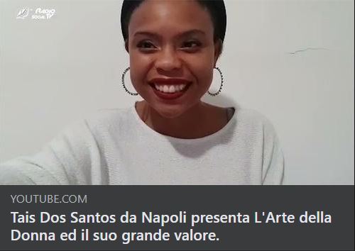 APWebRadio1's tweet photo. Tais Dos Santos da Napoli presenta l'Arte della Donna ed il suo grande Valore...
https://t.co/0Bs7xbqkc6 https://t.co/2YDS4I9Y4e