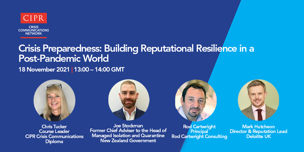 CIPRCrisisComm's tweet image. Notice to those of you who registered for this event before 2 November .... owing to unexpectedly large number of participants (all very welcome!!) please could you kindly re-register using this link zoom.us/webinar/regist…  #crisiscommunications #COVID19