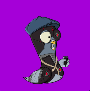 Hugz46's tweet photo. @ThePigeonSocial Got my Pigeon revealed!! Looking so cool! #Whitedove https://t.co/Vi6s8uH619