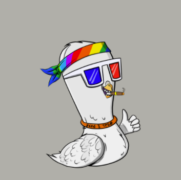 Hugz46's tweet photo. @ThePigeonSocial Got my Pigeon revealed!! Looking so cool! #Whitedove https://t.co/Vi6s8uH619