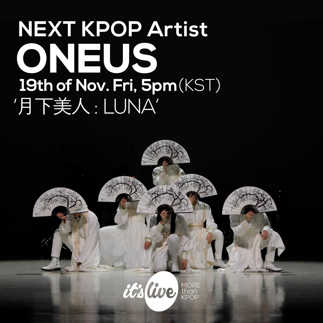 itsLIVEofficial's tweet photo. <COMING UP NEXT>
#원어스 - #월하미인 (#月下美人 : #LUNA)
#ONEUS -  LUNA
@official_ONEUS

#잇츠라이브 #KPOP #itsLive https://t.co/WmyFtz2yN4