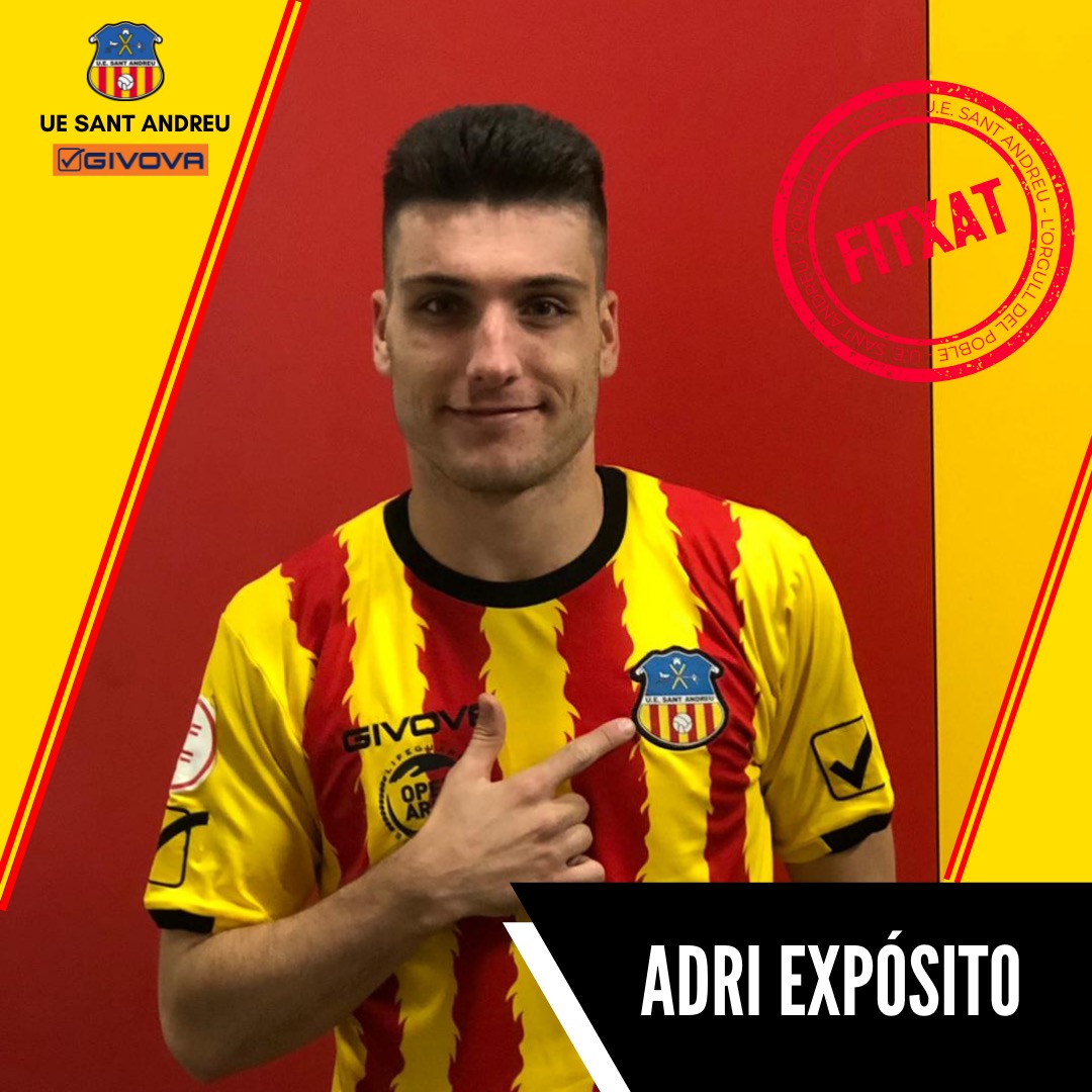 uesantandreu's tweet photo. FITXATGE ✅ | Adri Expósito reforça l'atac del Sant Andreu. Benvingut al Narcís Sala, @aE8tB_TTu! https://t.co/B6T0IzkFtq https://t.co/60EbvqwjmO