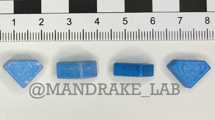 ladbible's tweet photo. 💊 - The world's strongest ecstasy pill has been found at a UK nightclub and it's prompted serious concerns.

MANDRAKE, a drug analysis lab based at Manchester Metropolitan University, tested the pill and found it contained nearly four times the normal amount of MDMA. https://t.co/WcfZgGaOCw