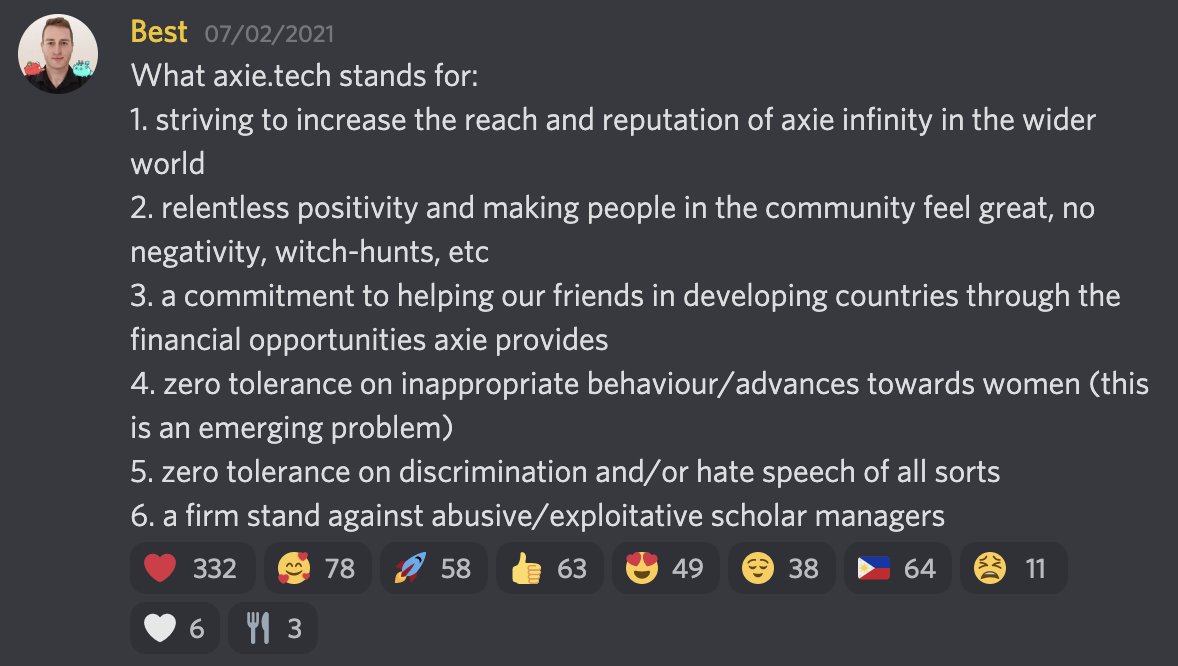 bestaxies's tweet photo. My first ever post in https://t.co/COpKZ7ApyN discord, back in February. Still very relevant 🙌 https://t.co/UB5LCwc24l