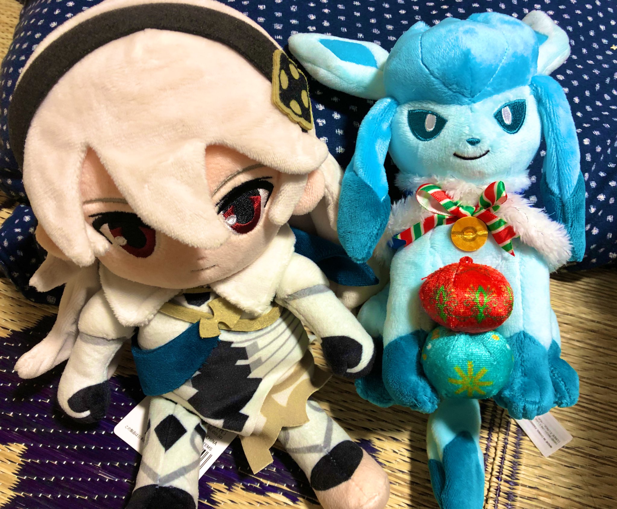 あまひめ会長 グレイシアちゃんクリスマスぬいぐるみ届きました かわええ T Co G5kb5ogryy Twitter