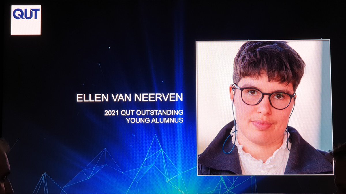 angela_leitch's tweet photo. @QUT outstanding young alumni for 2021 is #EllenVanNeerven. If you have checked out Ellen's award winning novels it is about time you did! #HeatAndLight #ComfortFood #Throat #QUTYarns https://t.co/is2On2DIkG