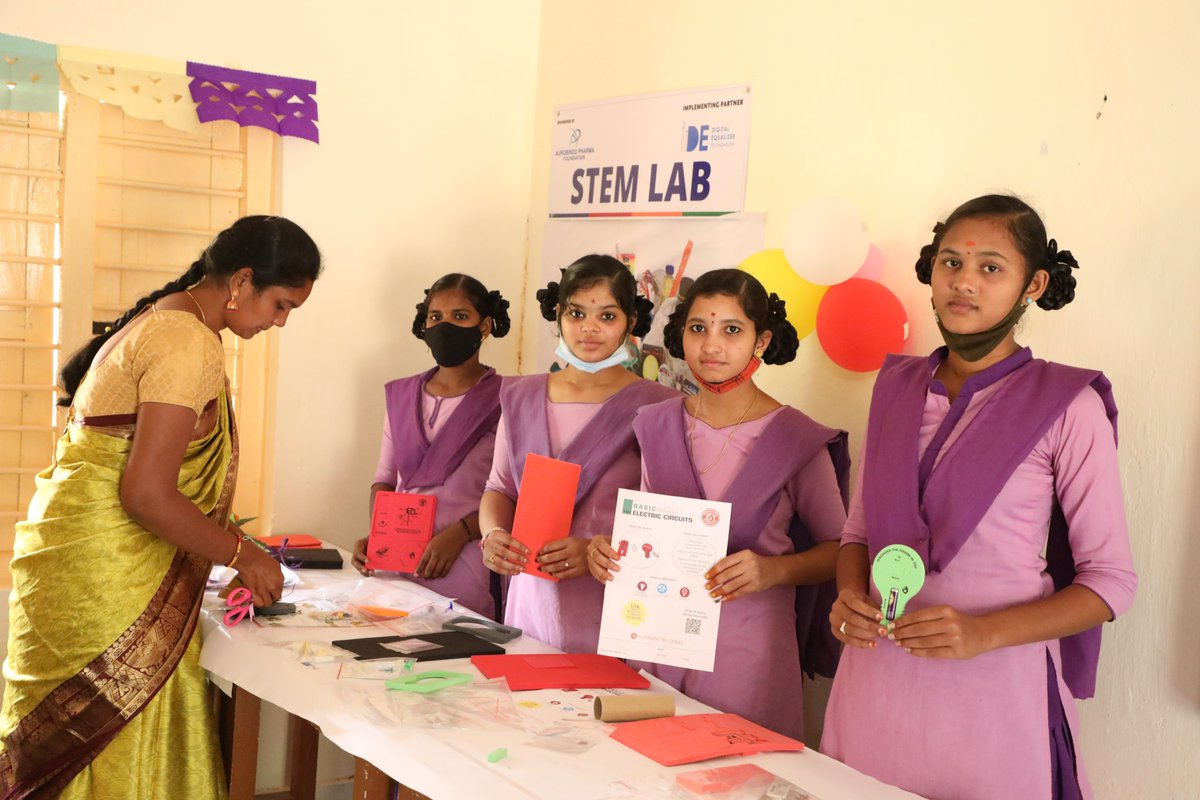 AIFoundation's tweet photo. AIF's #DigitalEqualizer Program, in collaboration with Aurobindo Pharma Foundation, launched the Holistic School Improvement Program in 10 schools across Srikakulam and Vizianagram districts of #AndhraPradesh #STEMeducation #educationforall #steminindia #education #technology https://t.co/TxT0R80mAb