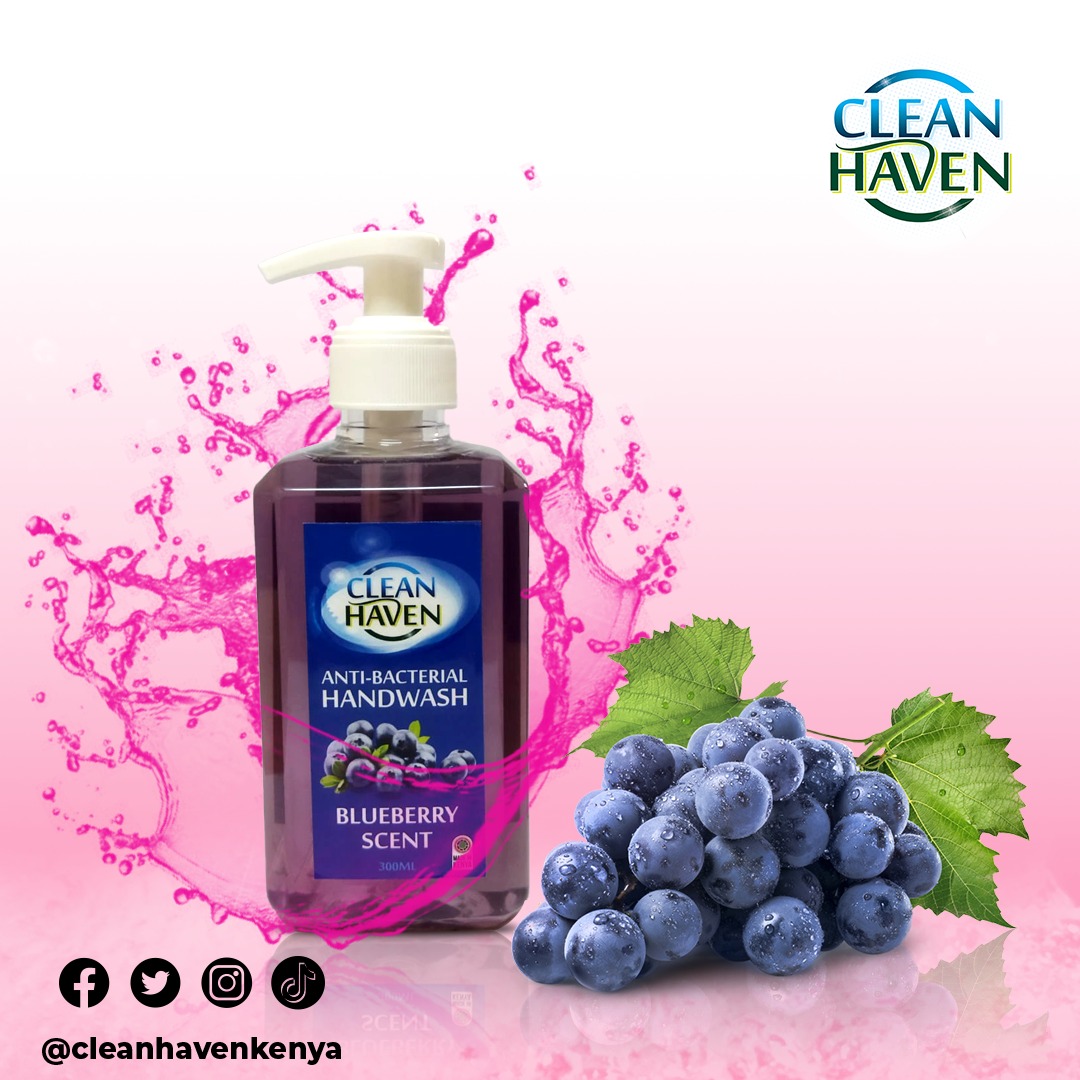 cleanhavenkenya's tweet photo. When performed correctly, hand hygiene results in a reduction of microorganisms on the hands. 
Make sure you wash your hands regularly using this Blueberry flavour handwash. 

Shop now 👉 https://t.co/C2fk1LJfU5

#handwash #cleanhavencares #cleanhavenkenya #smellfresh https://t.co/eeq1tGlun6