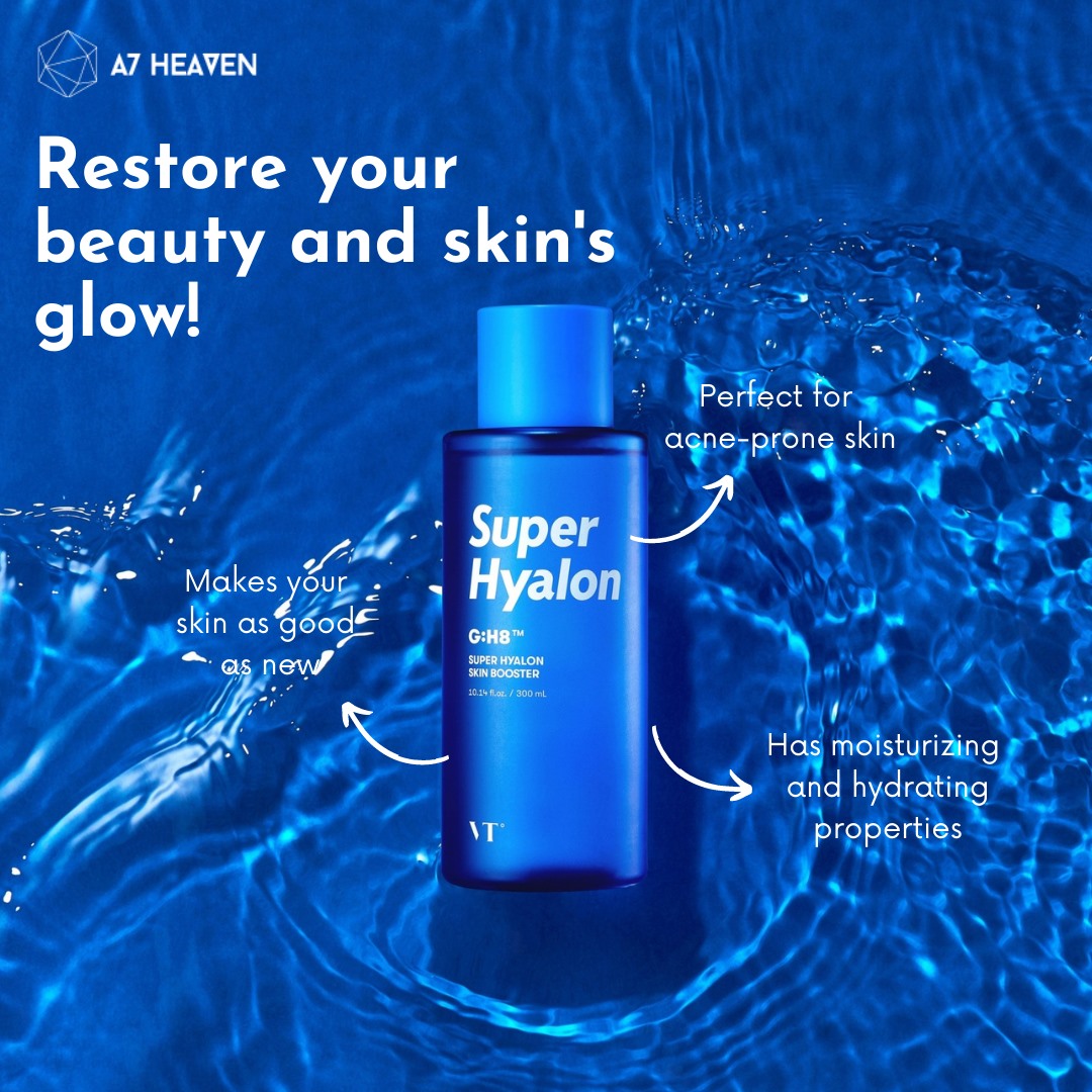a7heaven's tweet photo. Make your #skin look #flawless with #VTCosmetics #SuperHyalon #SkinBooster.
Ideal booster for your skin this season, it glides onto skin like butter and delivers fresh #moisture energy to dry and parched skin while making it look all-so-#glowy!
Website: : https://t.co/bQlDQbICzT https://t.co/E1OcYrobmW