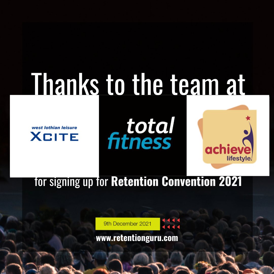 guru_paul's tweet photo. Thanks to the teams at @WestLothianLeisure, @TotalFitness GYM and @Achievelifestyle for signing up for #RetentionConvention21 - 'Designing Memorable Exercise Experiences' See you all on the 9th December ! 

#virtualevent  #RetentionConvention #MerorableExerciseExperiences https://t.co/ecTDjEVjYQ
